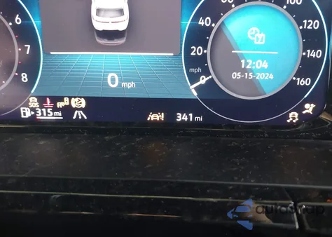 2024 Volkswagen Atlas Cross Sport 2.0T Sel Premium R-Line из США, поврежденный, VIN 1V2FE2CA5RC229408